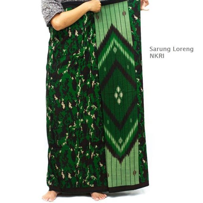Nice- Sarung Loreng Muslim Desa Kain Halus Nyaman Motif Brimob,Nkri, Libanon,Kopasus,Malvinas,Auri N