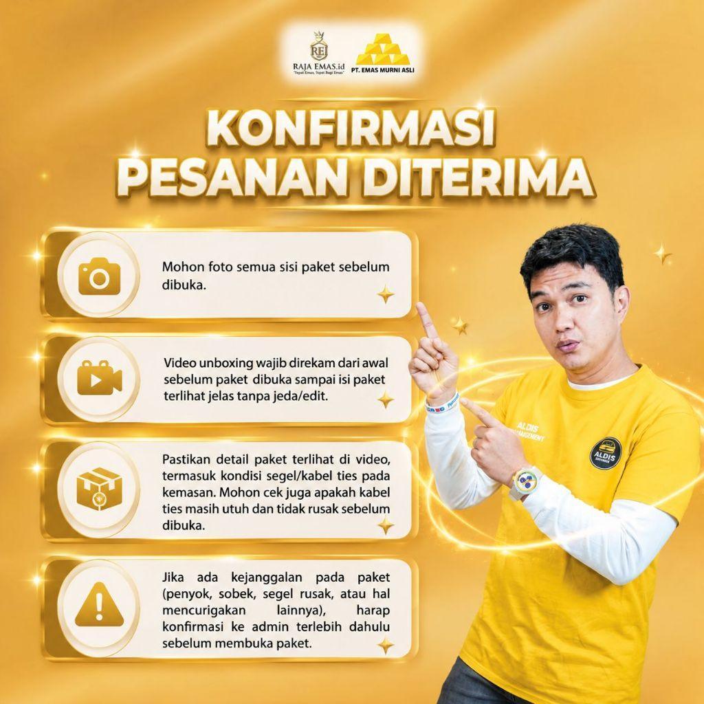 Emas Murni Asli Emas Logam Mulia 1 Gram Bersertifikat Resmi