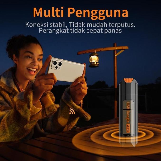 Netlink- Bonus 120Gb 12 Bulan X6 Usb Modem Wifi Sim Card 286 Mbps 4G Lte Portable Khusus Telkomsel U