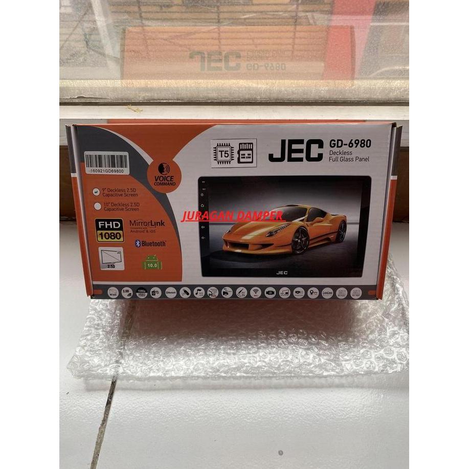 Headunit Android Jec Gd-6980/ Gd 6980 10 Inch Voice Command 1/32 Restock