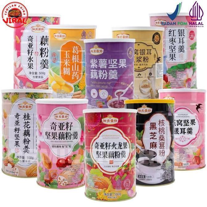 DILLAMENSELC - [HALAL][BPOM]LOTUS ROOT POWDER/OU FEN / BUBUK AKAR TERATAI/ 500G