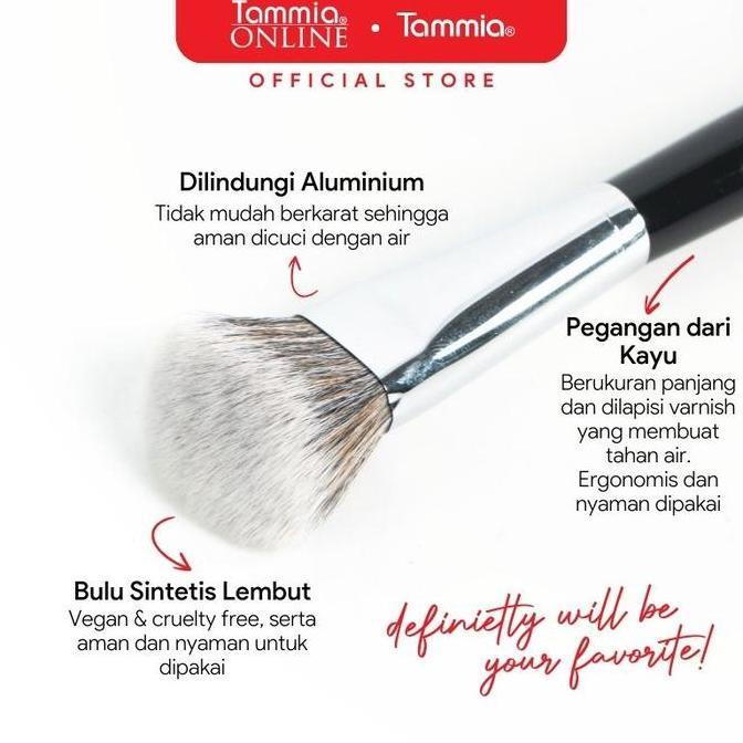 Varimasyaah - Tammia Professional 1503 Deluxe Foundation Brush Kuas Wajah