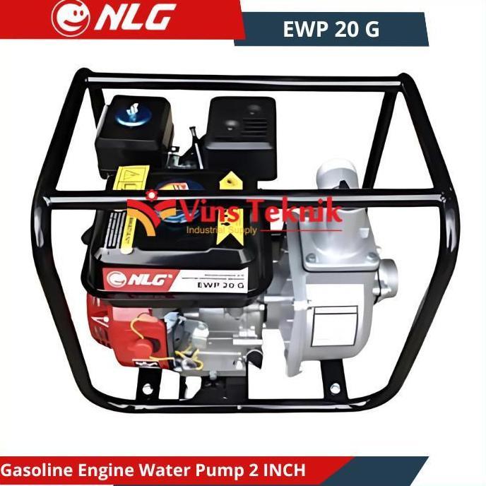 Goodseller- NLG Gasoline Engine Water Pump 2 INCH Mesin Sedot Sembur Air NLG EWP 20 G