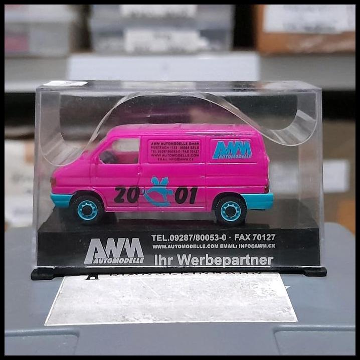 BEST DEAL AWM SKALA 1:87 - VW T4 EDISI NURNBERG TOYFAIR 2001 (NR28) 