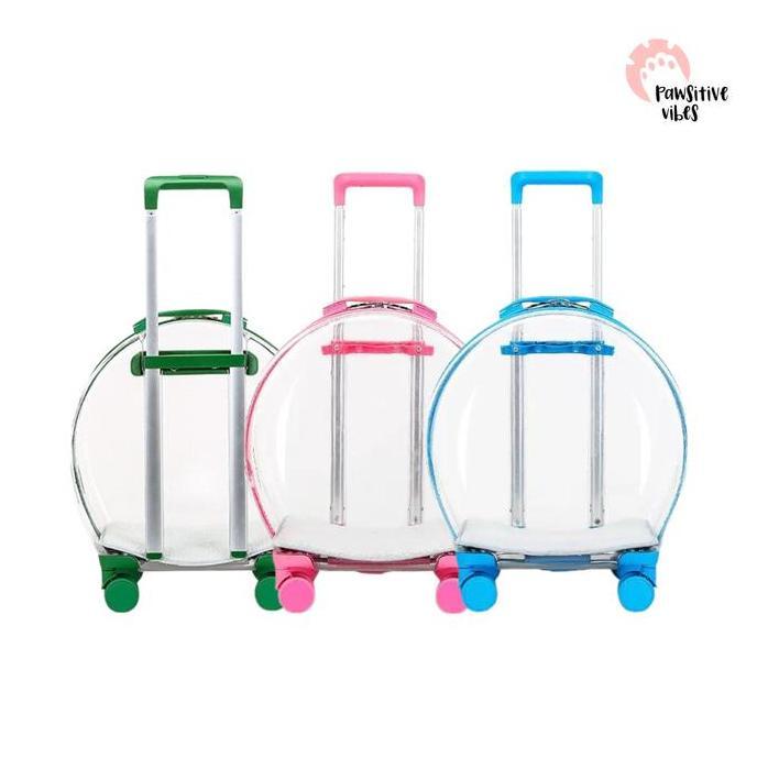 Akbar_saerun - Tas Troli Transparan | Pet Cargo | Tas Anjing Kucing