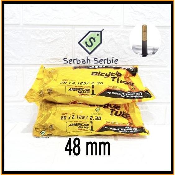 Bike- Ban Dalam Sepeda 20X2.125 2.30 20X2.30 20 X 2.125 48Mm Sllow Bmx