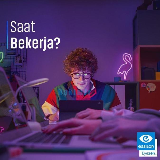 Terbaru|Best Seller Lensa Kacamata Essilor Eyezen Start / Boost / Kids