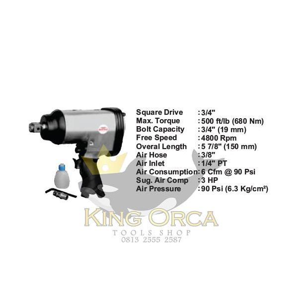 Air Impact 3/4" Wipro