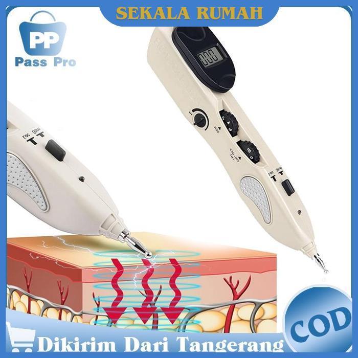 Ready Stok Profesional pen akupuntur terapi listrik Find Acupoints otomatis Pro Inteligent Accupuntu