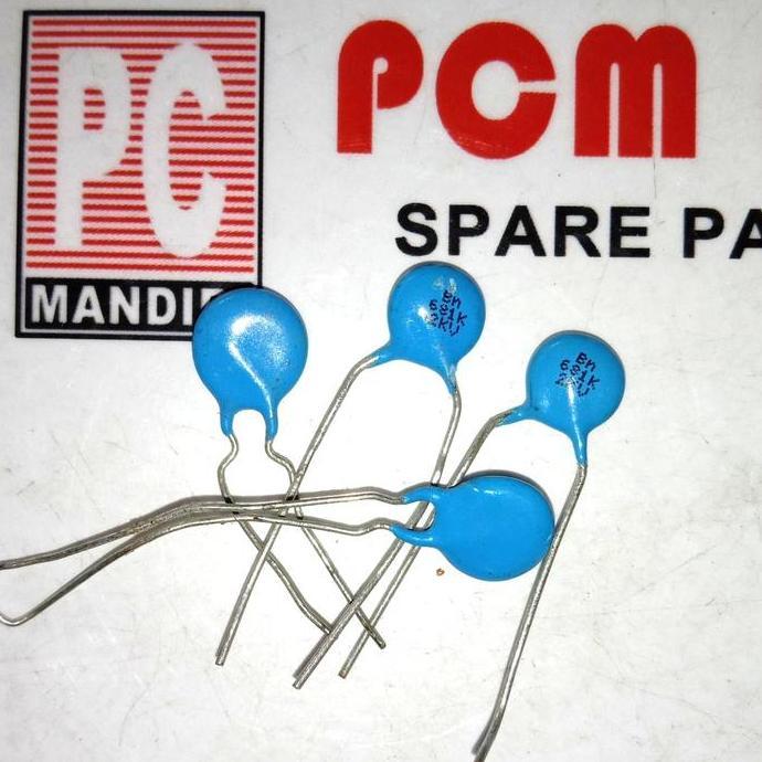 681 2KV 681K2KV 2 KV 681K 2K KAPASITOR CERAMIC KERAMIK CAP NON POLAR PCMED