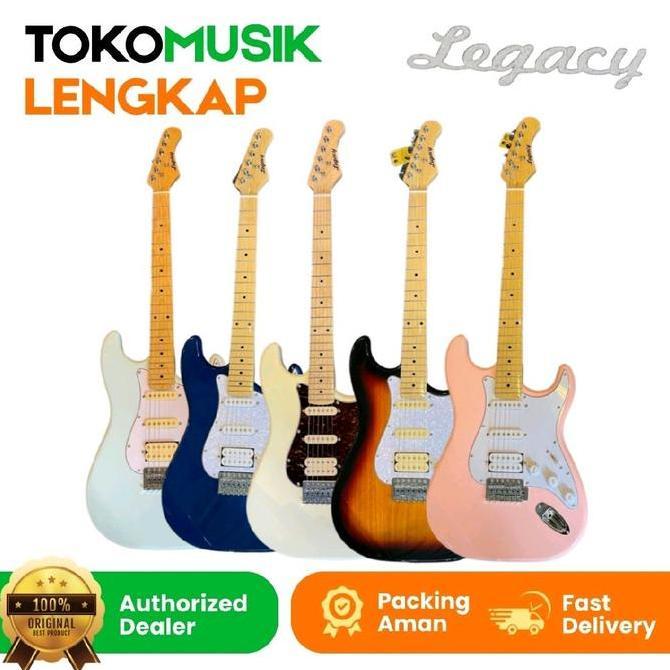 Firohpaja - Gitar Elektrik Legacy EG102 Guitar Legacy EG 102 Stratocaster HSS ORIGINAL