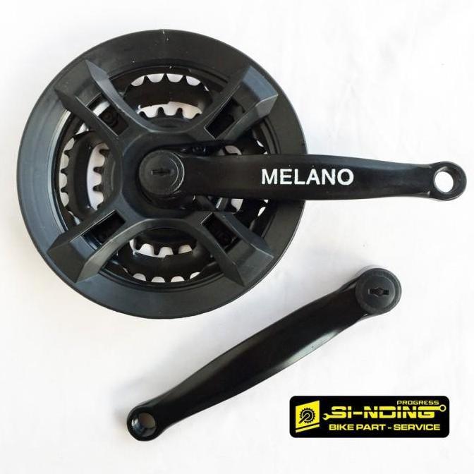MELANO GEAR SEPEDA CRANK 3 SPEED MTB