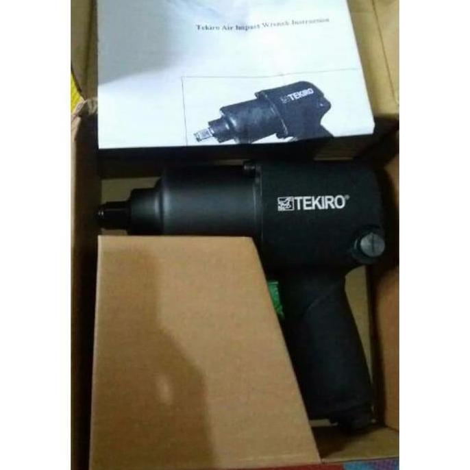 RAMERRAI Air Impact Impact Angin Merk Tekiro Setengah Inch Twin Hammer