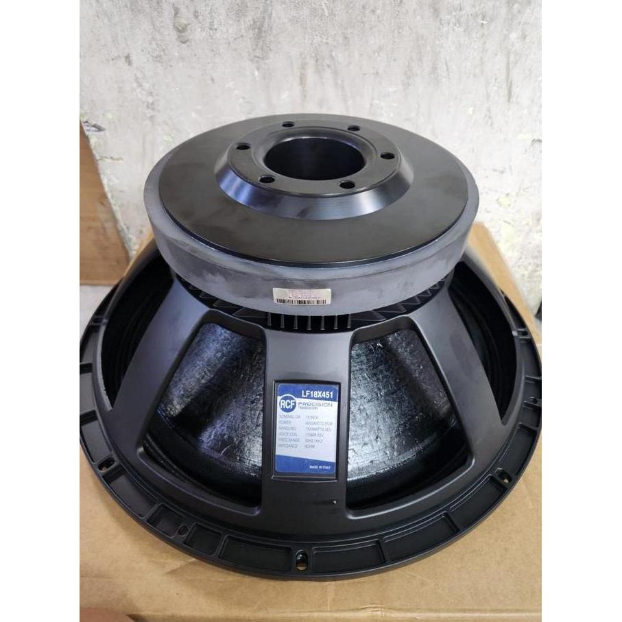 KOMPONEN SPEAKER RCF LF18X451/LF18 X451 VOICE COIL 4 INCH 2400 watt