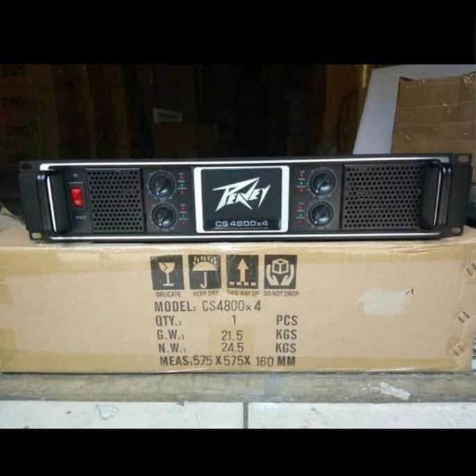 Power Peavey PV CS 4800 CS4800 Amplifier 4 Channel