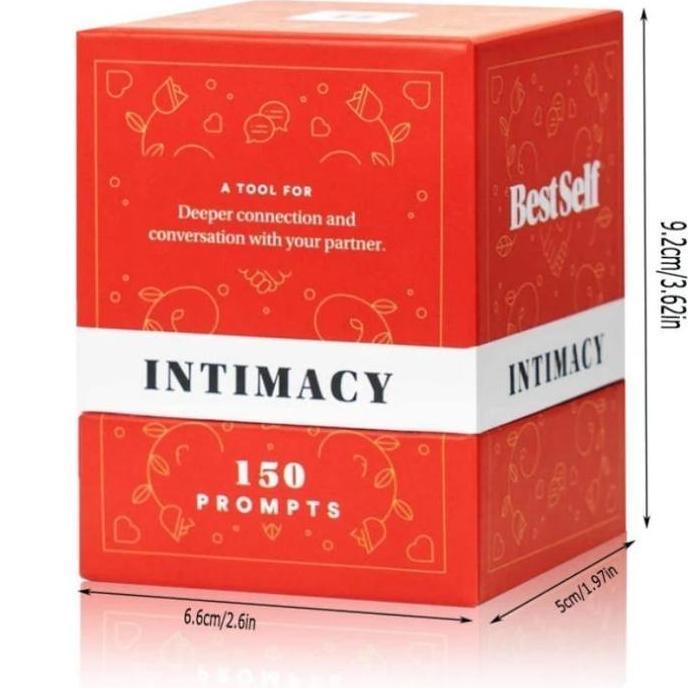 TUMOLOX Deep Talk Card Pasangan Kartu Deeptalk Pasangan Kartu Couple Game Card Game Couple Intimacy 