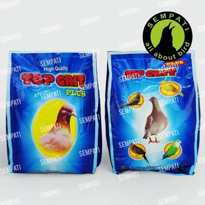PAKAN BURUNG MERPATI DARA ISI 1KG TOP GRIT PLUS TOPSONG ASINAN REMISAN