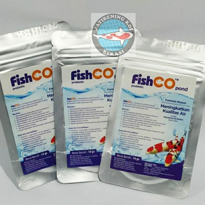 FISHCO 10GR PROBIOTIK NITROBACTER PENJERNIH AIR BAKTERI PENGURAI