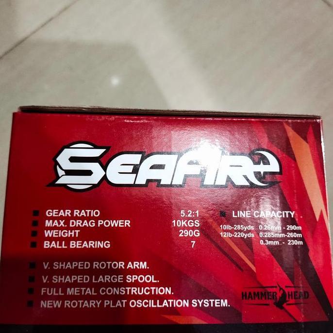 reel hammerhead seafire 3500 full metal body
