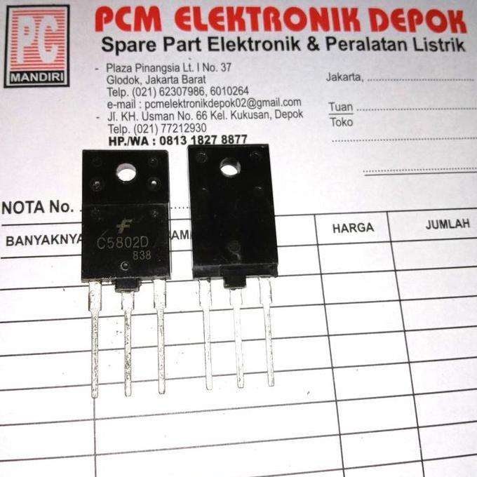 C5802 C 5802 2SC5802 2SC 2 SC5802 C5802D 5802D TRANSISTOR TO247 TO-247 PCMED