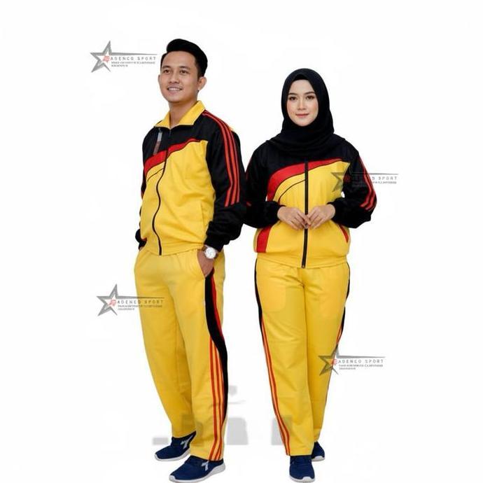 Gym- Jaket Olahraga Set Celana Training Olahraga / Setelan Training Olahraga Sport Lari
