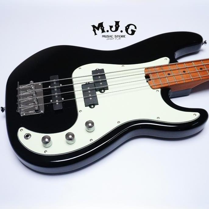Bass Elektrik Sqoe By Spain Spj600 Pj Style Hitam 4 String