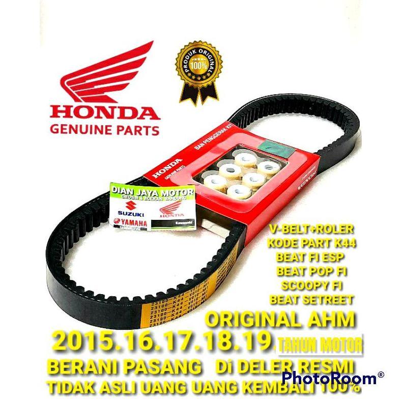 Ready Stock ( Ahm ) Panbel Plus Roller K44 Beat Fi Esp Pop Setreet Scoopy Fi 23100-K44-Bao