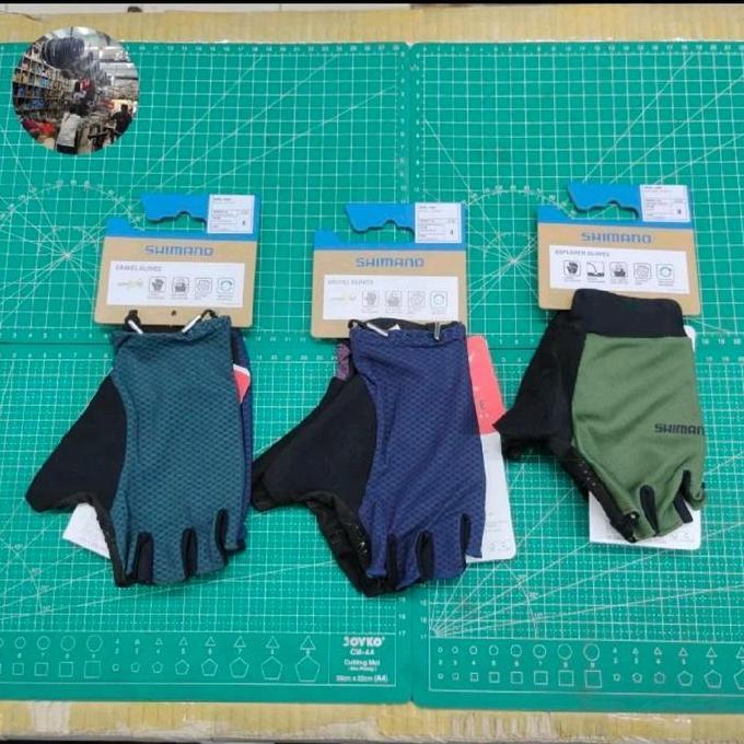 Sarung Tangan Sepeda Shimano Gravel Gloves Size M