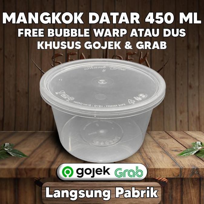Thinwall Mangkok Mangkuk Plastik 450 ml / Thinwall Bowl 450 ml