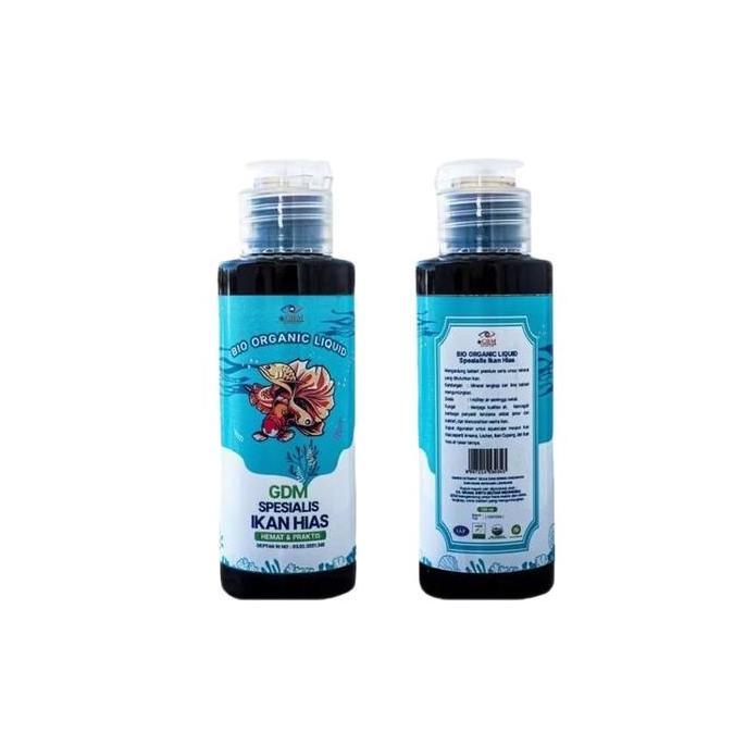 GDM VITAMIN IKAN HIAS BIO ORGANIC LIQUID 100 ML - SPESIALIS IKAN HIAS UNTUK KESEHATAN IKAN HIAS ANDA