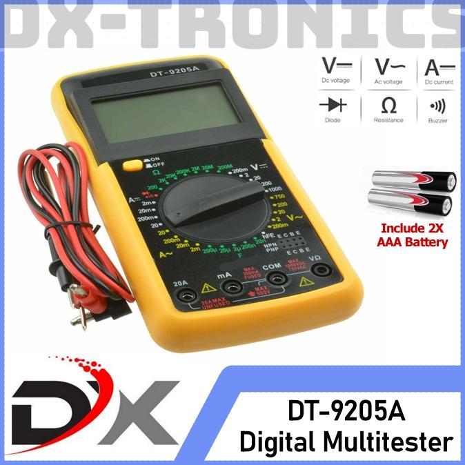 DT-9205A Multimeter DT9205A / Multitester / Avometer DT 9205A Avo