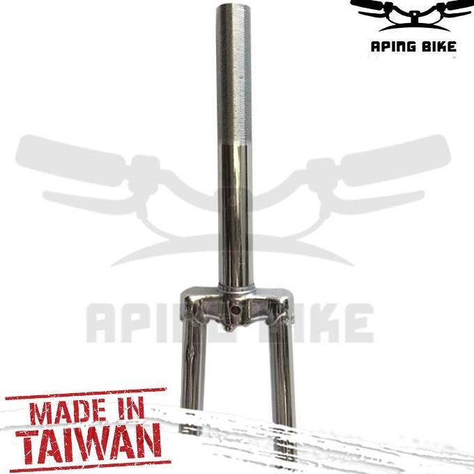 Promo Fork Balap 27 Taiwan Chrome Garpu Sepeda Balap 27 Diskon
