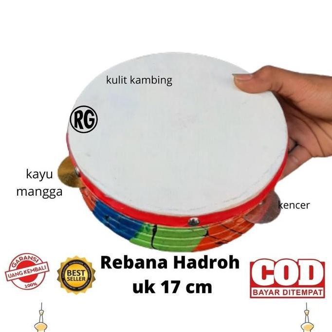 Rebana mainan isi 4 rebana anak hadroh anak alat musik rebana hadroh banjari terbangan banjari anak 
