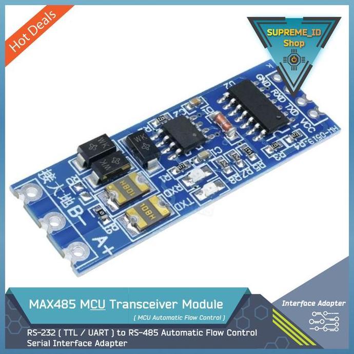 Max485 Max-485 Microcontroller Mcu Control Transceiver Module Rs232 Rs-232 Ttl Uart To Rs485 Rs-485 