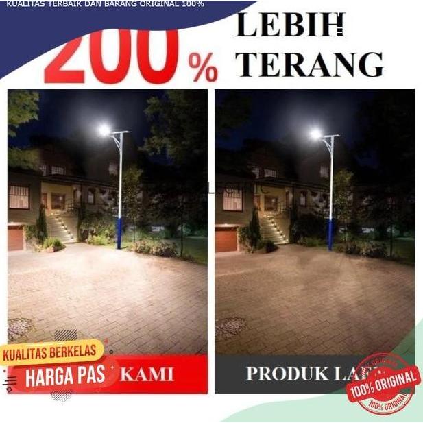 Lampu Jalan 1000w Solar Cell Lampu PJU 1000 watt Solar Panel 2 in 1