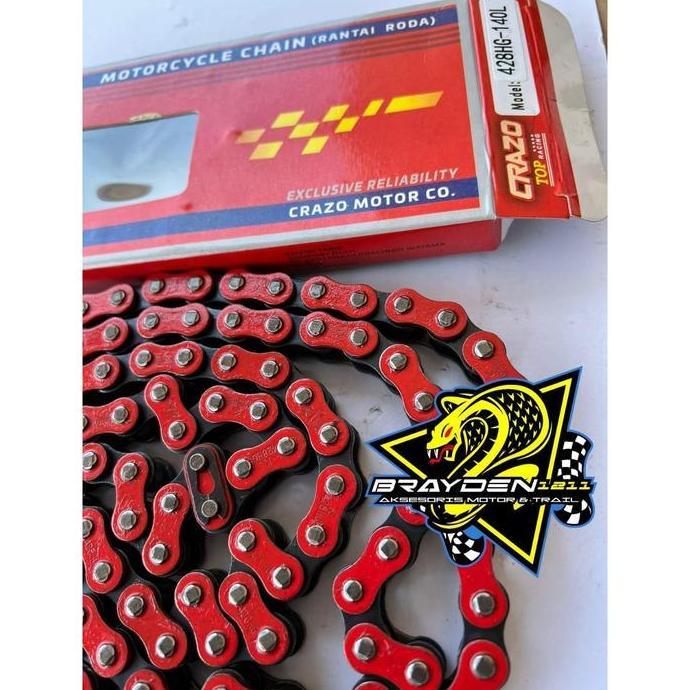 Promo Rantai sss 415 / rantai warna sss / rantai 415 crazo warna Diskon