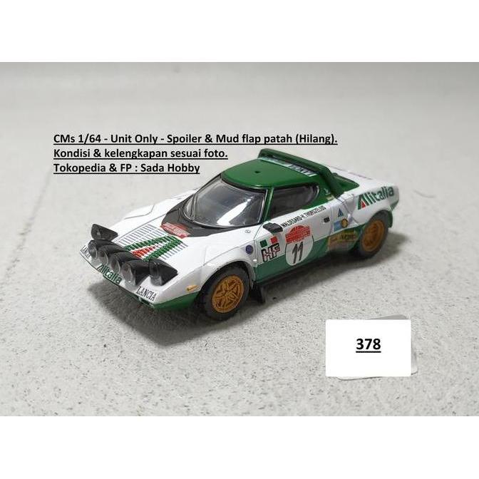 CMS 1/64 LANCIA STRATOS HF 1975 SANREMO RALLY CAR WRC UNIT ONLY MINUS SADHO