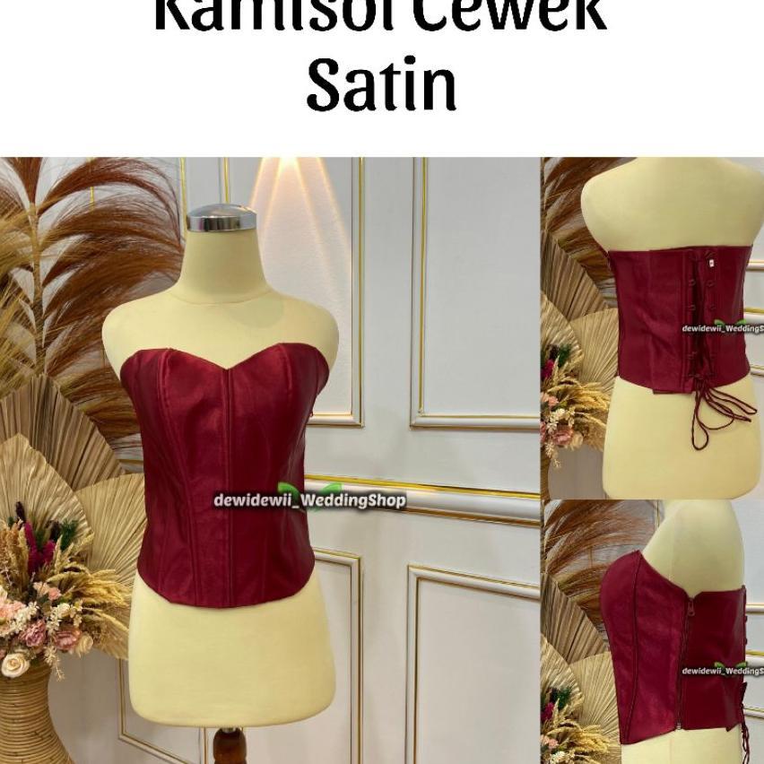 Kamisol Satin Kamisol Satin / Longtorso / Kemben