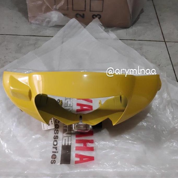 BATOK COVER LAMPU DEPAN MIO SPORTY KUNING 5TL-F6143-00- P2 ORINAL YAMAHA YGP