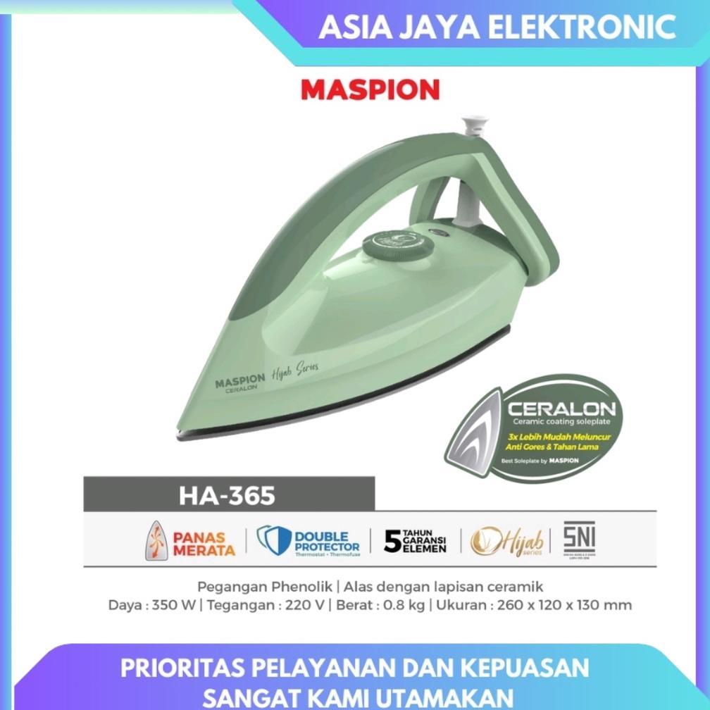 Maspion Setrika Ha-365 Automatic Iron Ceralon Ceramic
