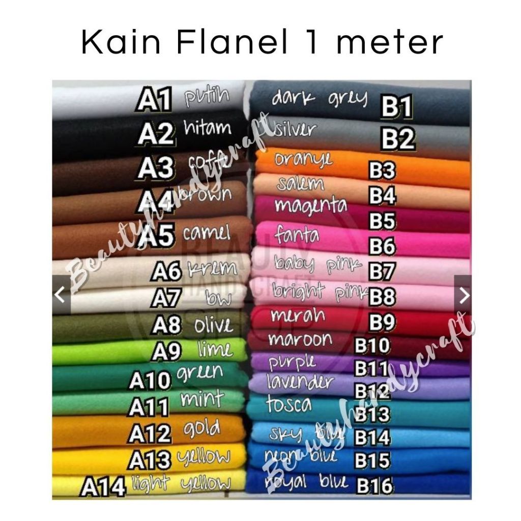 KAIN FLANEL METERAN KAIN BONEKA KAIN PLANEL METERAN KAIN FLANNEL METERAN KAIN PANEL METERAN KAIN FAN