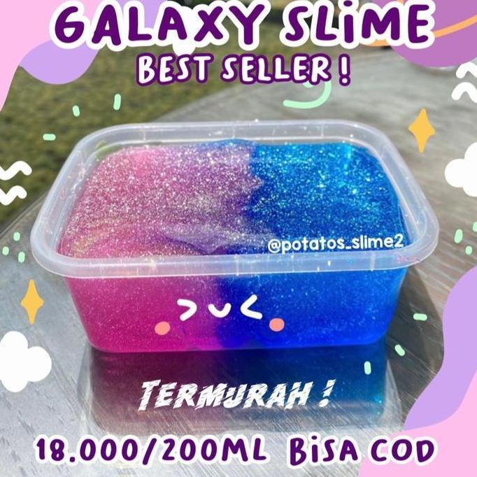 Galaxy slime by Potatos_slime2