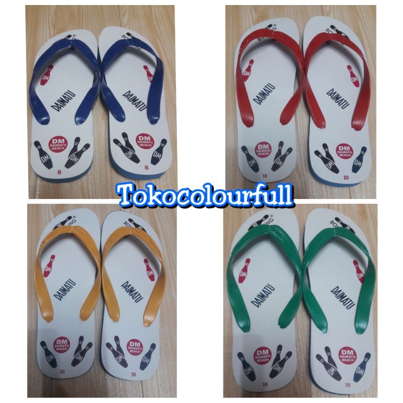 Sandal Jepit Daimatu bowling/sandal legendaris/sandal daimatu