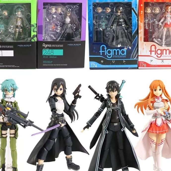 Figure Asuna Sinon Shf Action Figure Sao Swort Art Online