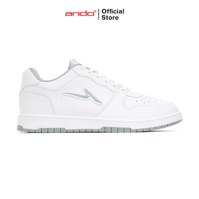 Ando Sepatu Sneakers Tricks Delta Pria Dewasa - Putih