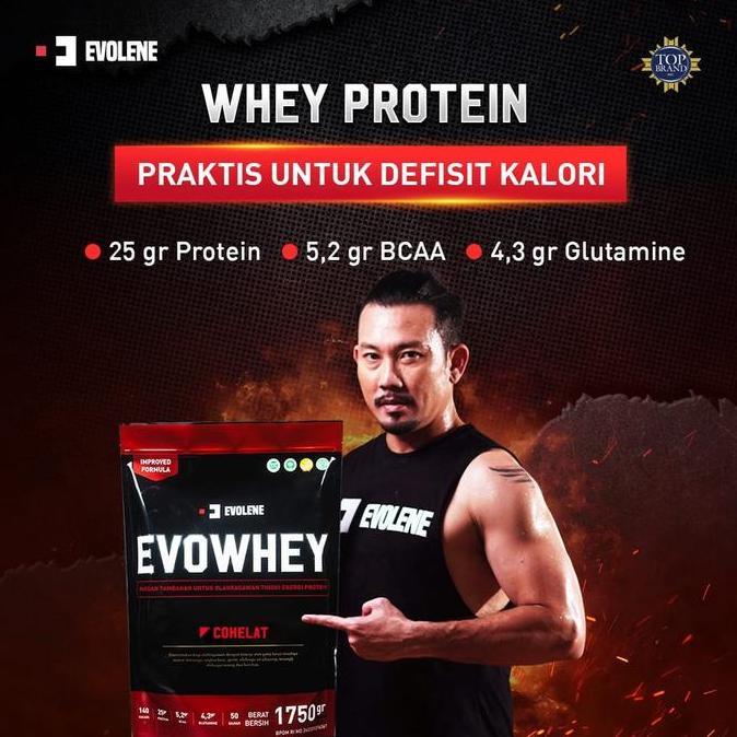 Dietmax- Evolene Evowhey Whey Protein Isolate & Concentrate 50 Serving - Suplemen Fitness