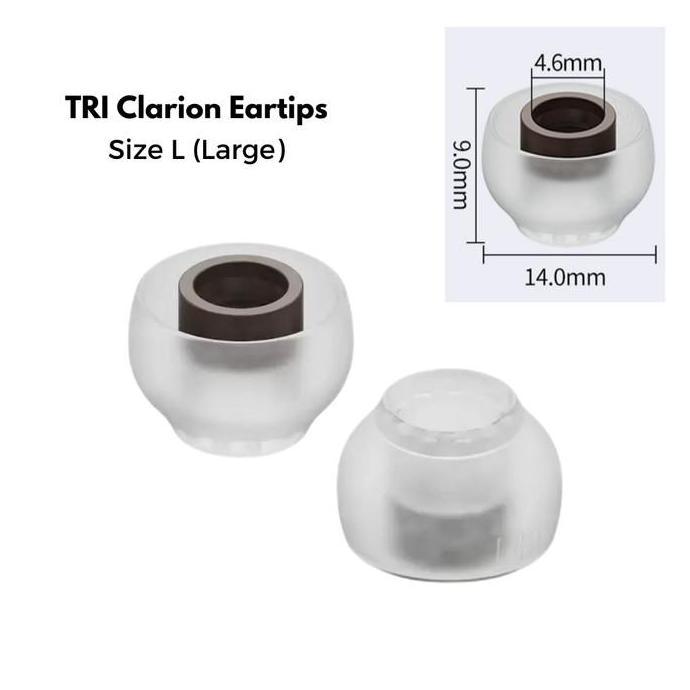 Alto- Tri Clarion Eartips Upgrade Silicone Eartips For Iem Earphone