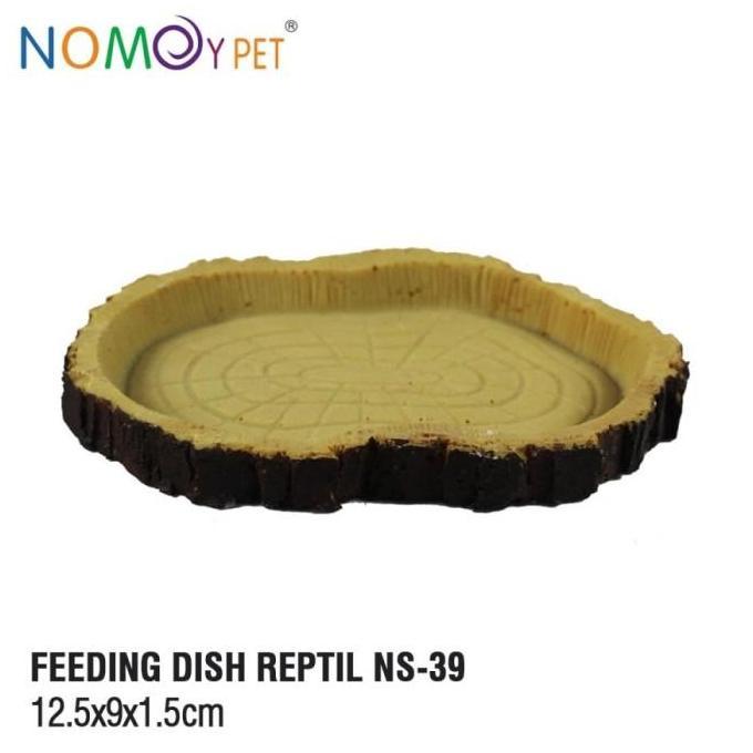 Kenzo- Tempat Makan Feeding Dish Reptil Kura Beaded Dragon Gecko Nomoy Ns-39