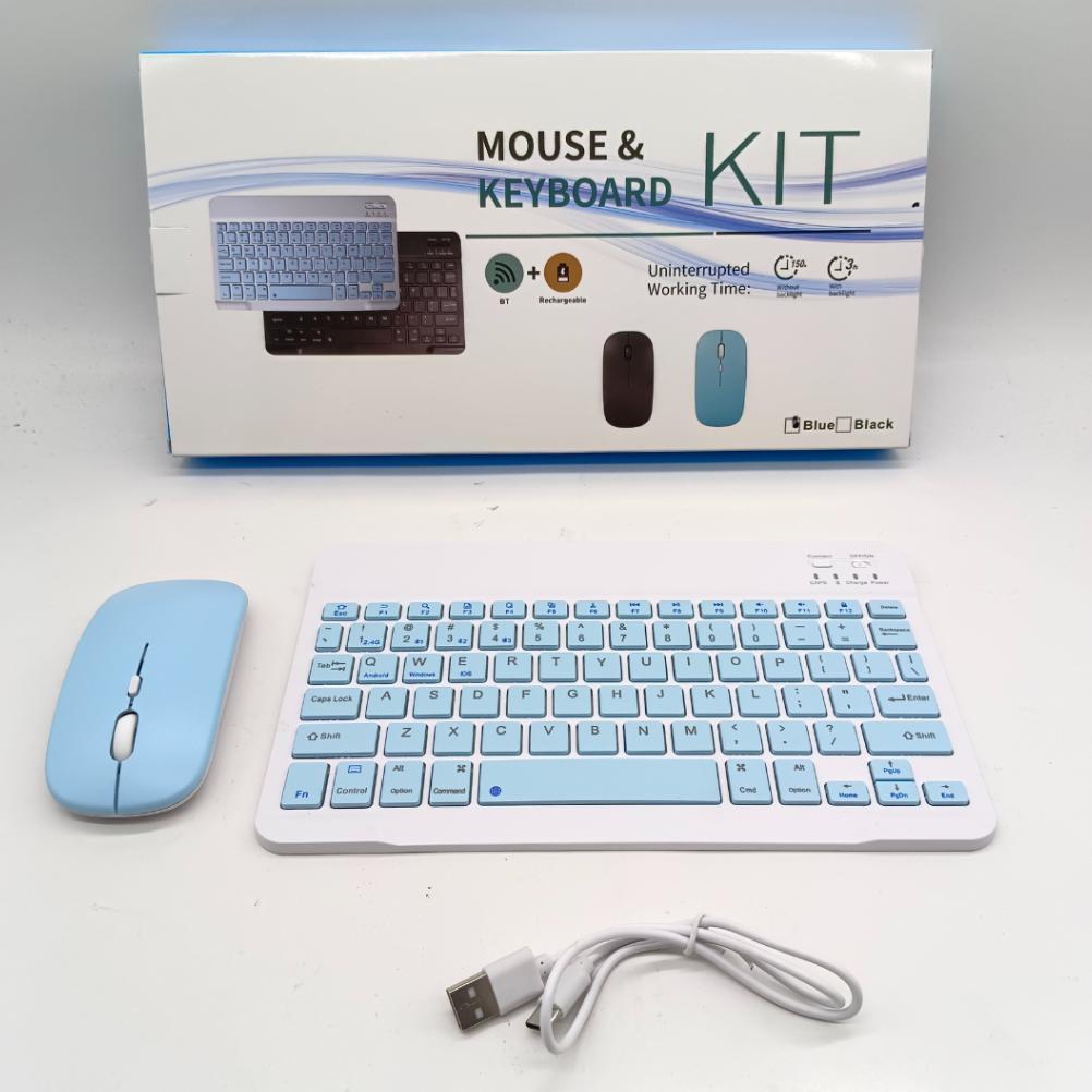 KB Mouse Mini Bluetooth+Wireless Recharge Mouse Mini Keyboard Bluetooth+Wireless Recharge Keyboard B