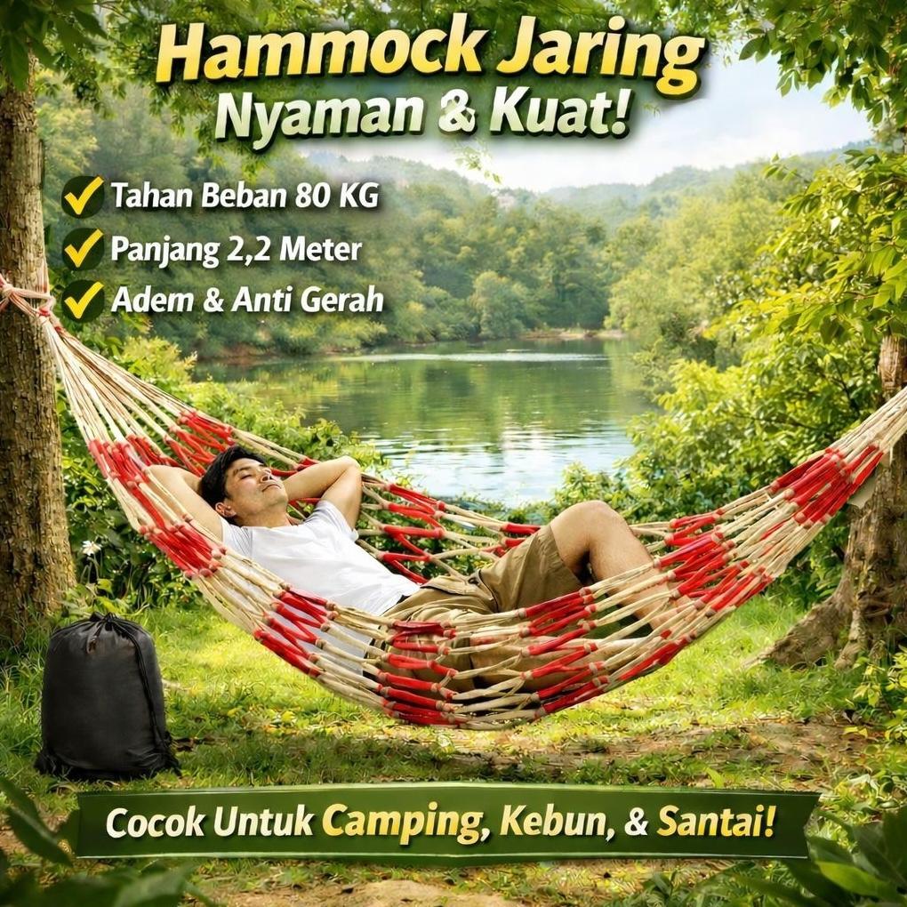 Ayunan Jaring Gantung|Ayunan Hammock Jaring